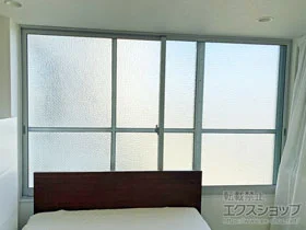 LIXIL リクシル(トステム)の内窓（二重窓・二重サッシ） インプラス ダストバリア仕様 引違い窓 2枚建 施工例