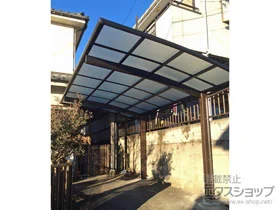 YKKAPのカーポート レイナポートグラン　積雪～20cm対応 施工例