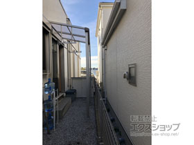 のテラス屋根 ヴェクターテラス F型 テラスタイプ 単体 積雪〜20cm対応 施工例