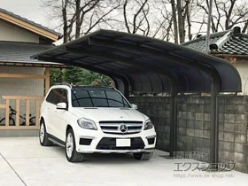 LIXIL リクシル(トステム)のカーポート テールポートシグマIII 延長 積雪～20cm対応 施工例