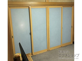 の二重窓（内窓） インプラス ダストバリア仕様 引違い窓 4枚建 施工例