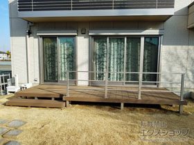 のウッドデッキ リウッドデッキ 200 施工例