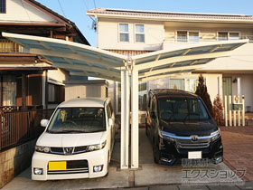 のカーポート レイナポートグラン50 積雪〜50cm対応 施工例