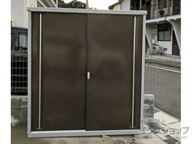 の物置・屋外倉庫 シンプリー 一般型 1740×515×1903 MJX-175E-TB 施工例