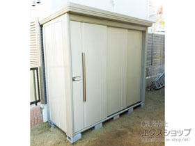 の物置・屋外倉庫 Mr.ストックマンダンディ 一般型 2348×890×2110（ND-2308） ND-2308-W 施工例