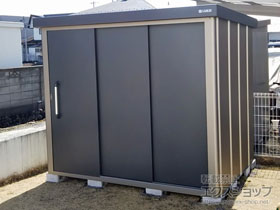 の物置・屋外倉庫 エスケーエイト SK8-100 一般型 2200×1600×1940 SK8-100-GK 施工例