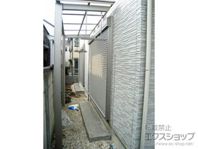 のテラス屋根 フーゴF 独立テラスタイプ 単体 積雪〜20cm対応 施工例