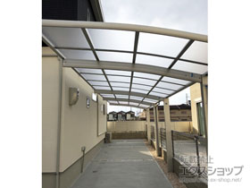 のカーポート レイナポートグラン 縦連棟　積雪〜20cm対応 施工例