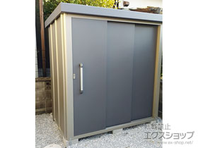 の物置・屋外倉庫 エスケーエイト SK8-70 一般型 1800×1200×1940 SK8-70-GK 施工例