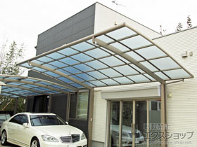 のカーポート ネスカR (ラウンドスタイル) 積雪〜20cm対応 施工例
