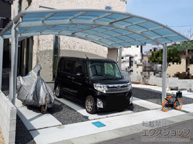 のカーポート レイナツインポートグラン　積雪〜20cm対応 施工例