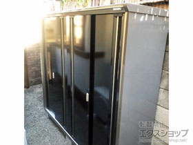 の物置・屋外倉庫 ナイソーシスター　2160×580×1903 KMW-216E 施工例