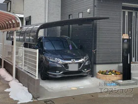 Value Selectのカーポート プレシオスポート アルファ 積雪～20cm対応 施工例