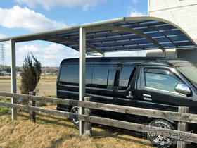 のカーポート レイナツインポートグラン　積雪〜20cm対応 施工例