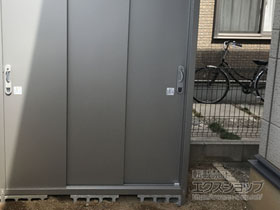 のフェンス・柵 ハイグリッドフェンス11型 フリーポールタイプ 施工例