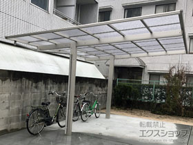 のカーポート エフルージュ プラス　積雪〜20cm対応 施工例