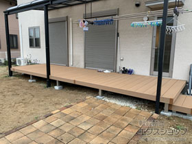 のウッドデッキ リウッドデッキ 200 施工例