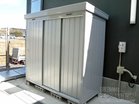 の物置・屋外倉庫 ネクスタ 一般型 2210×950×2020（NXN-21S） NXN-21S-FS 施工例