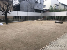 のフェンス・柵 ミエーネフェンス 目隠しルーバータイプ 施工例