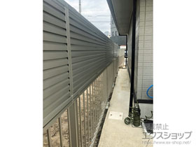 のフェンス・柵 ミエッタフェンス 防犯たて格子タイプ 施工例