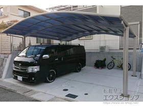 YKKAPのカーポート レイナツインポートグラン　積雪～20cm対応 施工例