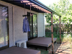 のウッドデッキ マージウッドデッキ 施工例