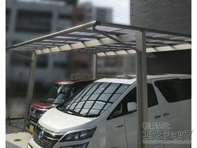 のカーポート エフルージュ ツイン 積雪〜20cm対応 施工例