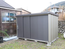 の物置・屋外倉庫 エスケーエイト SK8-180 一般型 3000×2000×1940 SK8-180-GK×2 施工例