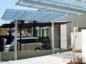 のカーポート エフルージュグラン　積雪〜20cm対応 施工例