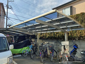 のカーポート プレシオスポート 積雪〜20cm対応 施工例