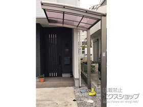 のサイクルポート・駐輪場 ネスカRミニ (ラウンドスタイル) 積雪〜20cm対応 施工例