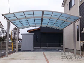 YKKAPのカーポート レイナツインポートグラン　積雪～20cm対応 施工例