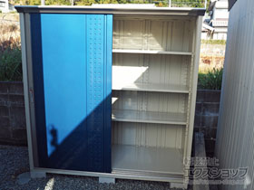 の物置・屋外倉庫 グランプレステージジャンプ 1879×750×1900 GP-197A-F-DB 施工例