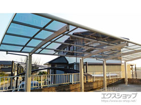 のカーポート レイナポートグラン 縦連棟　積雪〜20cm対応 施工例