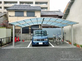 YKKAPのカーポート レイナツインポートグラン　積雪～20cm対応 施工例