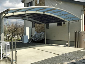 のカーポート レイナツインポートグラン　積雪〜20cm対応 施工例