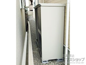 の物置・屋外倉庫 グランプレステージジャンプ 1879×650×1600 GP-196B-F-DB 施工例