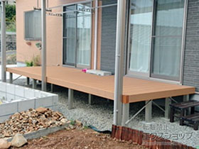 のウッドデッキ リウッドデッキ 200 施工例