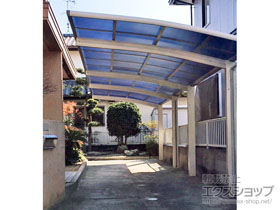 のカーポート レイナポートグラン 縦連棟　積雪〜20cm対応 施工例