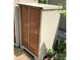 の物置・屋外倉庫 グランプレステージジャンプ 920×750×1400 GP-97C-F-TR 施工例