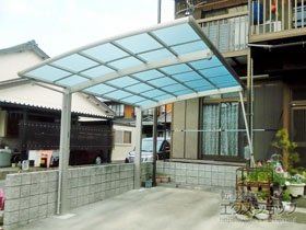 のカーポート レイナポートグラン　積雪〜20cm対応 施工例