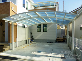 のカーポート レイナツインポートグラン　積雪〜20cm対応 施工例