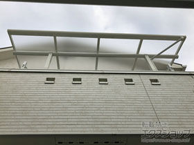 のバルコニー・ベランダ屋根 ヴェクターテラス F型 屋根タイプ 単体 積雪〜20cm対応 施工例