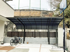 のカーポート テールポートシグマIII 積雪〜20cm対応 施工例