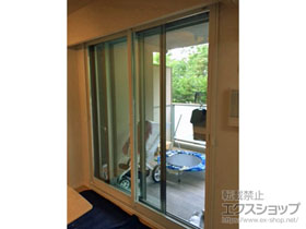 の二重窓（内窓） インプラス ダストバリア仕様 引違い窓 2枚建 施工例