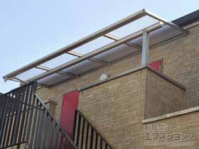 のバルコニー・ベランダ屋根 ヴェクターテラス F型 屋根タイプ 単体 積雪〜20cm対応 施工例