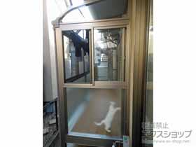 のテラス囲い・サンルーム サニージュ R型 床納まり ランマ無 積雪〜20cm対応 施工例