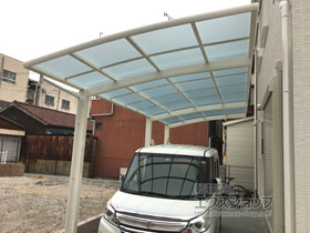 のカーポート レイナポートグラン 延長 積雪〜20cm対応 施工例