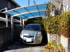 のカーポート レイナポートグラン 積雪〜20cm対応 施工例