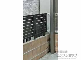 のフェンス・柵 プレスタフェンス7Y型 フリーポールタイプ 施工例